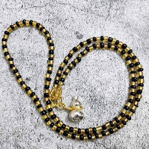 Heavens Tvcz Gourd Calabash Pendant White and Gold Lucky Jewelry Ornament Good Power for Women Charms and Necklace Beads Good Fortune Wealth Healt...