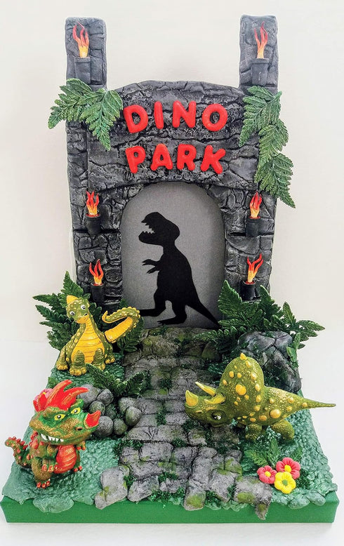 Katy Sue Diplodocus Dinosaur Silicone Mold for Cake Decorating and Craft. Use With Polymer or Air Dry Clay, Sugar Paste, Gum Paste, & Fondant. Fro...