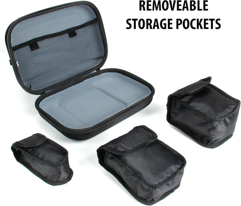 USA Gear Diabetic Supplies Travel Case Organizer for Blood Glucose Monitoring Systems, Syringes, Pens, Insulin Vials & Lancets - ACCU-CHEK Nano, B...