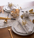 DII Holiday Dining Table Linen Metallic Fabric Kitchen Décor, Christmas Table Runner, 14x72, Silver Holiday Collage...
