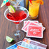 SUCK UK Cocktail Recipe Drink Mats...