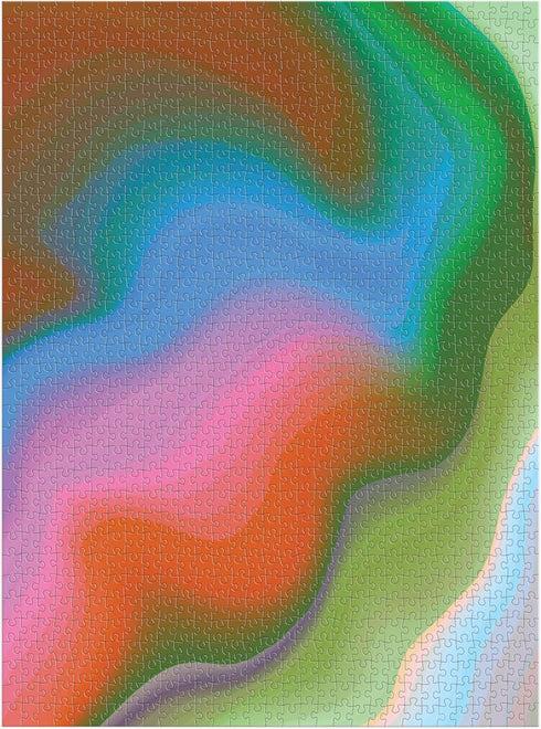 Galison Sensing Colors – 1000 Piece Jessica Poundstone Puzzle Featuring Ephemeral Art from The Hyperspectral Sensing Art Series...
