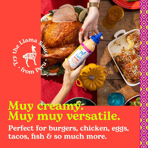 Tari Peruvian Red Pepper Hot Sauce, Aji Rocoto Everything Sauce, Made with Spicy & Smoky Red Peppers, Perfect for Burgers, Tacos, Eggs (11.8 oz)...