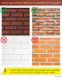 NACETURE Brick Hook Clips (8Pack) - Require More Than 1/8” Brick Wall Cement Gap., Fits 2-1/4 to 2-2/5 Inch Bricks Size...