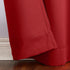 Sun Zero Easton Energy Saving Blackout Grommet Curtain Panel, 40" x 84", Red...