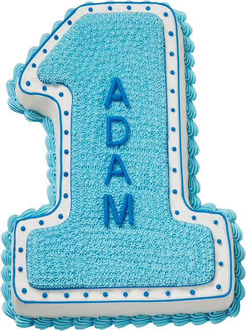 Wilton First Birthday Cake Pan, Kids 3D Number One Cake Pan...