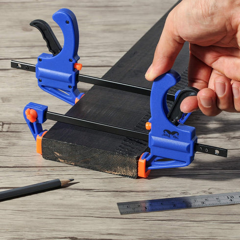 Mr. Pen- Clamps, Grip Clamp 4 Inch, 2 Pack, Light Duty, Clamps for Woodworking, Wood Clamps, Woodworking Tools, C Clamp, Woodworking Clamps, Wood ...