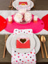 DII Valentine's Day Table Top Collection, Placemat/Table Runner, 14x58, Sweet Talk, 4 Piece...