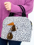 Steel Mill & Co Insulated Lunch Tote Bag for Women, Large Capacity Cooler Lunch Box, Cute Lunch Bag for Adults, Mini Cooler with Zipper Closure, P...