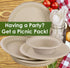 Durable Biodegradable Leak-Proof 11.5 oz Disposable Bowls 25 Pk. Sturdy, Plant-Based Gluten-Free Compostable Wheatstraw Fiber Container, Eco-Frien...