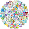 100Pcs Laboratory Stickers for Water Bottles Vinyl Waterproof Cute Cartoon Science Stickers for Kids Physical Chemistry Rewards Decals for Laptop ...