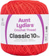 Aunt Lydia Classic Crochet Thread, Bright Coral...