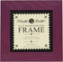 Mill Hill Wooden Frame 6"X6", Matte Plum...