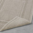 Jean Pierre - Stonewash Racetrack Bath Rug, Cotton, Premium Bathroom Decor, Machine Washable, Highly Absorbent, Measures 21" x 34", Washed Taupe...