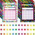 90 Pack Classroom Incentive Chart, 2 Colorful Designs with 2640 Star Stickers for Classroom Teaching or Family Using...