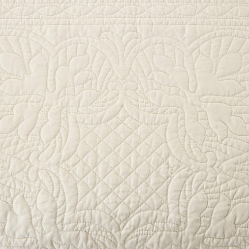 Madison Park Daybed Cover Set Damask Quilted Cover for Daybeds, All Season, Pre-washed Cotton-Filled Coastal Bedding with Scallop Edge, Shams, Bed...