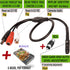CCTV Microphone Security Microphone Audio Microphone Tiny Outdoor CCTV Surveillance Microphone RCA Microphone DVR with High Sensitive Preamp Ampli...