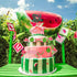 Set of 27 One in a Melon Cake Cupcake Toppers Glitter Watermelon Cake Toppers 1st Birthday Party Cake Decor Watermelon Themed Kids Party Supplies ...