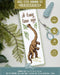 Povitrulya Dinosaur Counted Cross Stitch Kit Brachiosaurus - DIY Bookmark Set for Hand Embroidery...