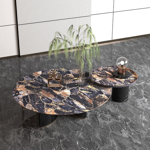 XRUIBZI Blue Marble Wallpaper 15.7'' x 78.7'' Marble Contact Paper Peel and Stick Wallpaper Vinyl Film Wallcovering Waterproof Self Adhesive Remov...