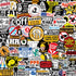 170 PCS Hard Hat Stickers (Dirty) for Tool Box, Helmet, Funny Stickers for Adults, Prank Meme Vinyl and Waterproof Decals for Mechanics, Electrici...