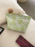 | Large Aesthetic Makeup Bag | Floral Makeup Bag | Mid-day Clutch | Period Kit Bag | Hygiene Bag | Skincare Bag | Cute Makeup Bag (Summer Maple)...
