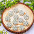 24 pcs Pearl Buttons Rhinestone Crystal Silver Flatback Beads Brooches Elegant Embellishment Accessory DIY Craft for Wedding Party Bags Shoes Dres...