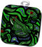 3D Rose Fun Frogs Art Abstract Original Pot Holder, 8 x 8...