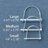 Trailer Coupler Pin, 2Pcs Tivnhuils Hitch Pin Trailer Pin, Zinc Plated Carbon Steel Safety Coupler Pin Locking Pin, 1/4" x 2.16", Small...