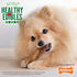Nylabone Healthy Edibles Natural Dog Chews Long Lasting Bacon Flavor Treats for Dogs, X-Small/Petite (2 Count)...