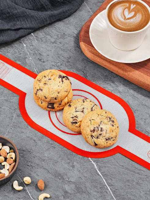 SMARTAKE 1-Pack Silicone Bread Sling for Dutch Oven, Reusable Sourdough Baking Mat with Long Handle, Non-Stick Easy Silicone Bread Sling Mat for T...