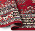 Home Dynamix Premium Sakarya Traditional Medallion Border Area Rug, Claret, 1'9"x7'2" Runner...