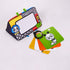 Baby Einstein Flip For Art High Contrast Floor Activity Mirror with Take Along Cards, Tummy Time Play, Newborn+...