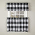 SKL HOME by Saturday Knight Grandin Valance, 58x13, White/Black...
