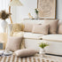 Home Brilliant Linen Pillow Covers 18x18 Set of 2 Burlap Decorative Beige Throw Pillows Cover for Couch Living Room, 18 x 18 inches, Light Linen...