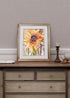 Slody Paint by Number for Adults DIY Flowers Oil Numbers Painting on Canvas Sunflower Acrylic Drawing Paintwork Art Crafts Without Frame,16x20 Inc...