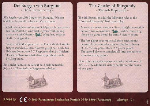 : The 4th Expansion - Monastary Boards Mini Expansion...