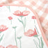 HonestBaby Quilted Baby Blankets Reversible Organic Cotton for Infant Boys, Girls, Unisex, Strawberry Pink Floral, One Size...