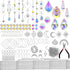 H&D HYALINE & DORA DIY Crystal Suncatcher Assembly Craft Kits for Adults 215pcs Rainbow Prisms Beads Pendant Crystal Window Sun Catchers Hanging O...