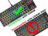 Glorious Aura V1 (Black) Pudding Keycaps - Double Shot PBT Translucent for Mechanical Keyboards, 104 Key Set, TKL, Compact Compatible, English (US...