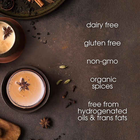 Tiger Spice Chai Tea Latte Mix, 14 Oz, Black Tea, Organic Spices, Dairy Free, Serve Hot or Cold, Just Add Water or Milk, 14 Servings...