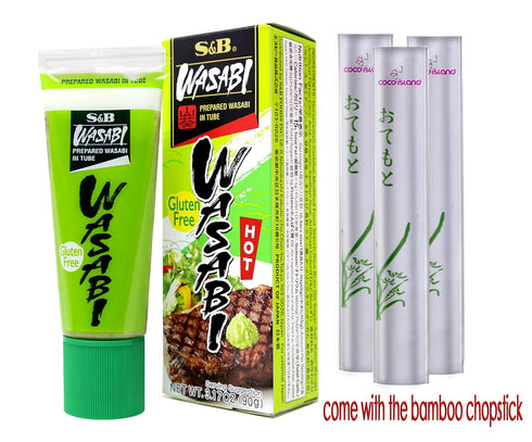Prepared Wasabi in Tube, Family Size, 3.17 oz (90 g)...