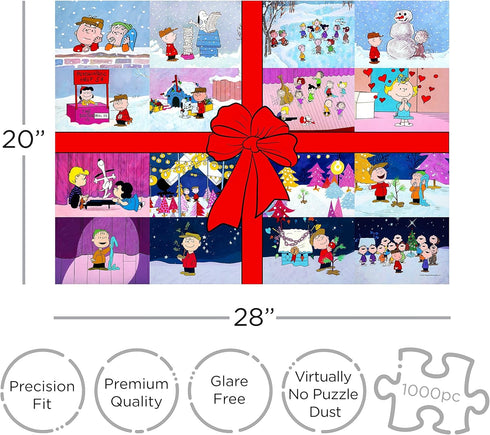 AQUARIUS Peanuts Charlie Brown Puzzle (1000 Piece Jigsaw Puzzle) - Glare Free - Precision Fit - Officially Licensed Peanuts Merchandise & Collecti...