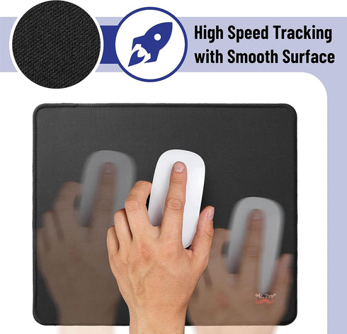 Mr. Pen- Mouse Pad, 12.5"x10.5", 2 Pack, Mouse Pads for Wireless Mouse, Mouse Pad Gaming, Computer Mouse Pad, Mouse Pad for Laptop, Gamer Mouse Pa...