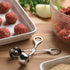 Fox Run Mmeat Baller, 1.5", Metallic...