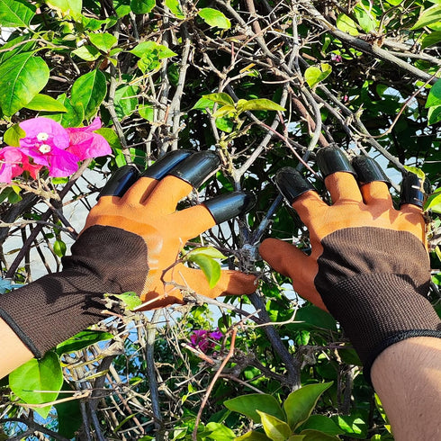 Gardening Gloves with Claws, Waterproof, Breathable, for Digging Planting, Puncture Resistant, Best Gifts for Women....