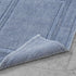 Jean Pierre - Stonewash Racetrack Bath Rug, Cotton, Premium Bathroom Decor, Machine Washable, Highly Absorbent, Measures 17" x 24", Washed Blue...