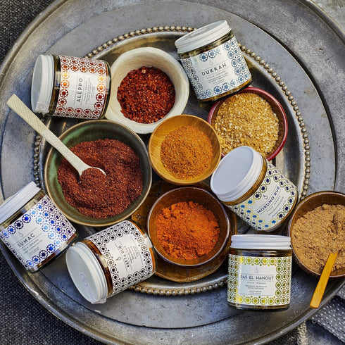Villa Jerada, Ras El Hanout Premium Seasoning - Ancient Moroccan Spice (Rich, Colorful, Aromatic & Zesty), 1.76 oz (RAS EL HANOUT - 1 JAR)...
