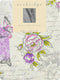 Newbridge Vintage Blossoms Square Fabric Napkins, Set of 8 Napkins, Easy Care and Stain Resistant Napkins, Lace and Spring Vintage Post Card Print...