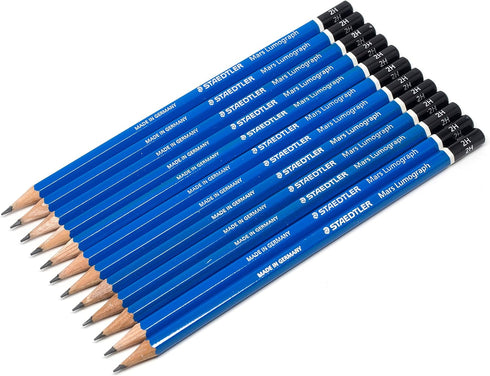 Staedtler Mars Lumograph Pencil 2h - Box of 12...